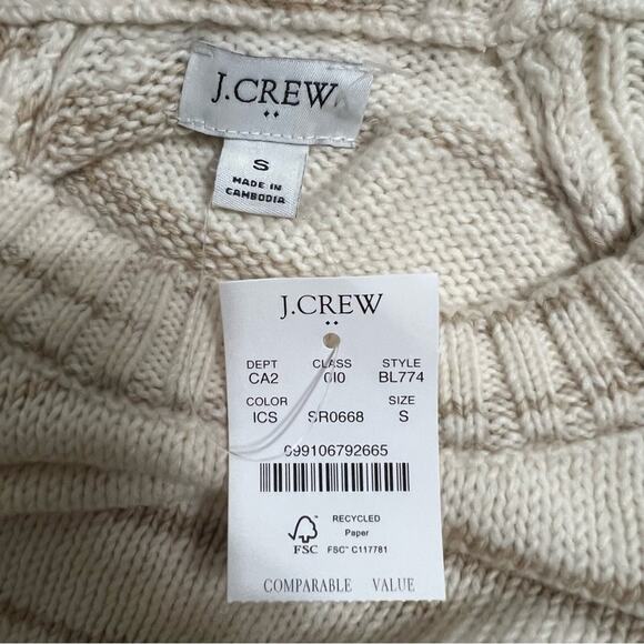J. Crew Raglan space-dyed sweater - Picture 7 of 11